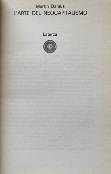 L'ARTE DEL NEOCAPITALISMO. (ILLUSTRATO)