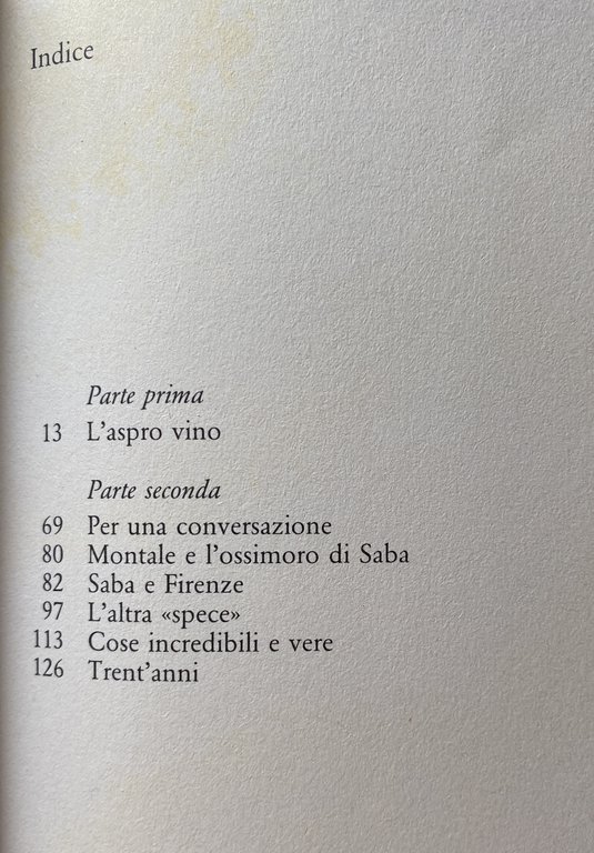 L'ASPRO VINO DI SABA