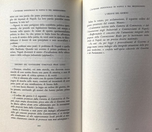 L'AVVENIRE INDUSTRIALE DI NAPOLI NEGLI SCRITTI DEL PRIMO '900. A …