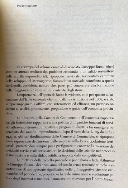 L'AVVENIRE INDUSTRIALE DI NAPOLI NEGLI SCRITTI DEL PRIMO '900. A …