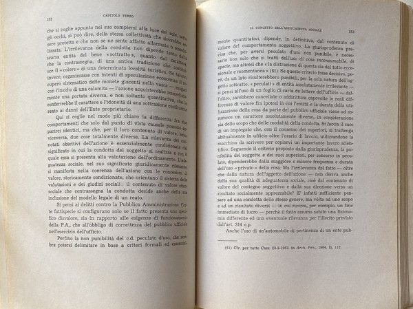 L'AZIONE SOCIALMENTE ADEGUATA NEL DIRITTO PENALE