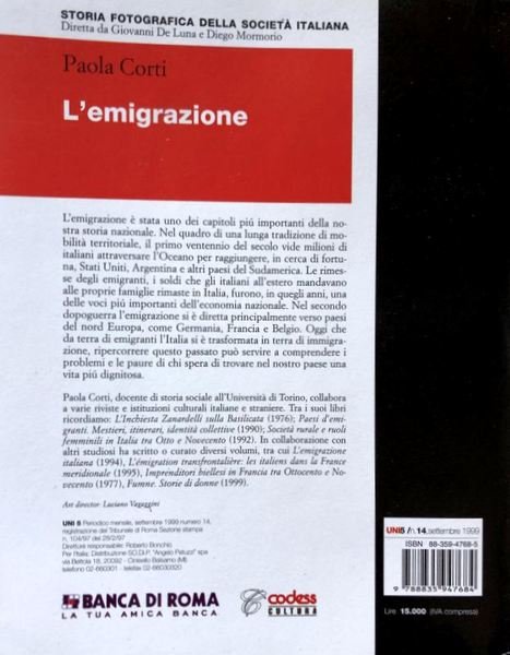 L'EMIGRAZIONE