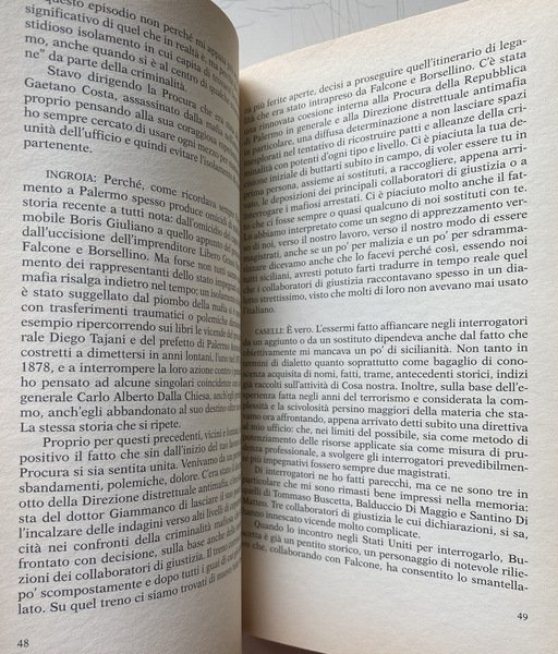 L'EREDITÀ SCOMODA. DA FALCONE AD ANDREOTTI. SETTE ANNI A PALERMO. …