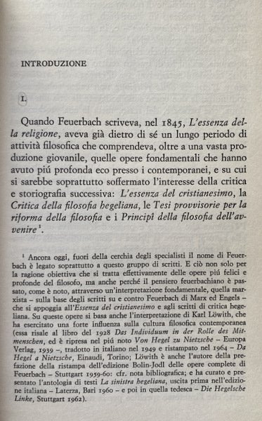 L'ESSENZA DELLA RELIGIONE. A CURA DI ANNA MARIETTI SOLMI