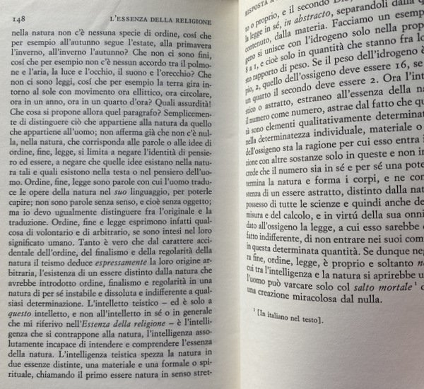 L'ESSENZA DELLA RELIGIONE. A CURA DI ANNA MARIETTI SOLMI