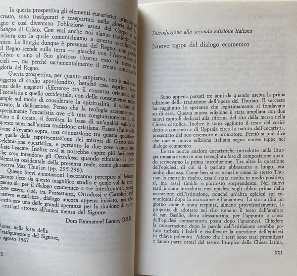 L'EUCARISTIA. MEMORIALE DEL SIGNORE, SACRIFICIO DI AZIONE, DI GRAZIA E …