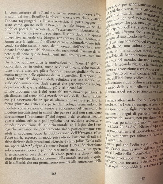 L'HUMANAE VITAE. INCHIESTA. IL PIÙ IMPORTANTE E DISCUSSO DOCUMENTO DEL …