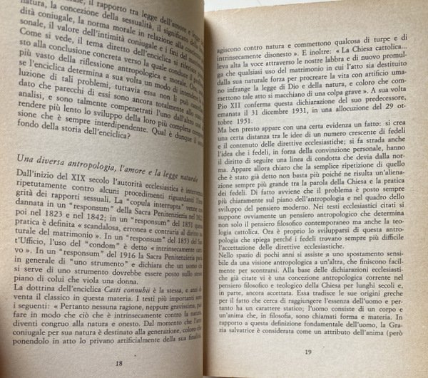 L'HUMANAE VITAE. INCHIESTA. IL PIÙ IMPORTANTE E DISCUSSO DOCUMENTO DEL …