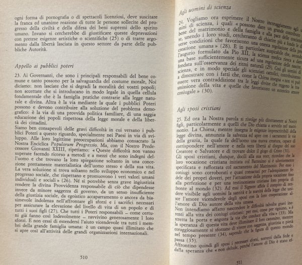 L'HUMANAE VITAE. INCHIESTA. IL PIÙ IMPORTANTE E DISCUSSO DOCUMENTO DEL …