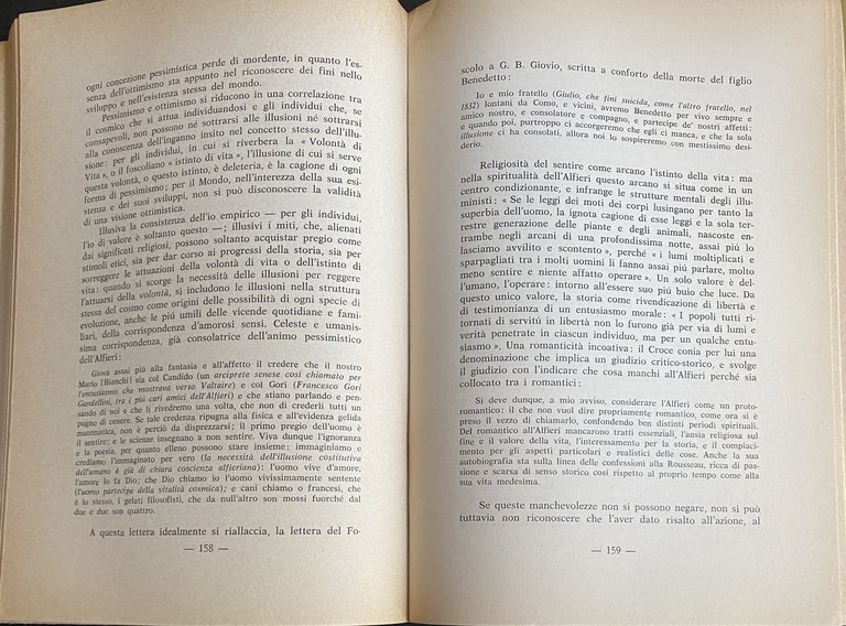 L'ILLUSIONE TORTURANTE. CIVILTÀ E LETTERATURA TRA NEOCLASSICISMO E ROMANTICISMO