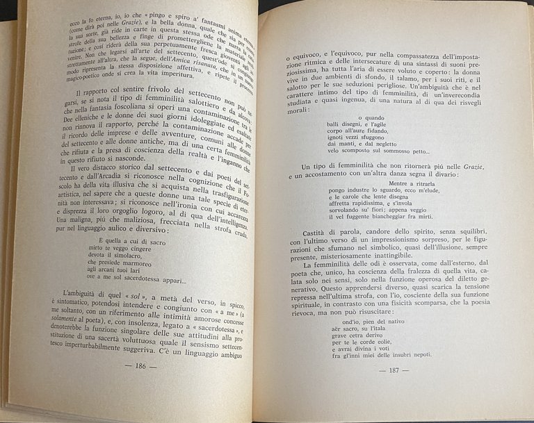 L'ILLUSIONE TORTURANTE. CIVILTÀ E LETTERATURA TRA NEOCLASSICISMO E ROMANTICISMO