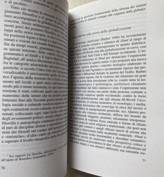 L'INQUIETUDINE DELL'ISLAM FRA TRADIZIONE, MODERNITÀ E GLOBALIZZAZIONE. A CURA DI …