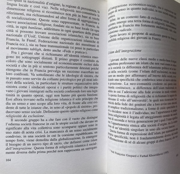 L'INQUIETUDINE DELL'ISLAM FRA TRADIZIONE, MODERNITÀ E GLOBALIZZAZIONE. A CURA DI …