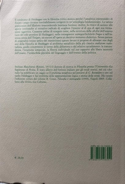 L'INTERPRETAZIONE HEIDEGGERIANA DI KANT. SULLA DISARMONIA DI VERITÀ E DIFFERENZA