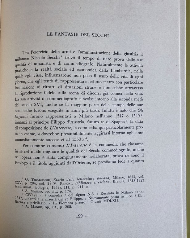 L'ISTITUZIONE DEL TEATRO COMICO NEL RINASCIMENTO
