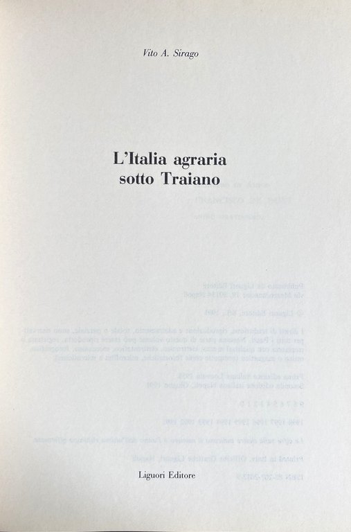 L'ITALIA AGRARIA SOTTO TRAIANO | Immagine Gallery 6