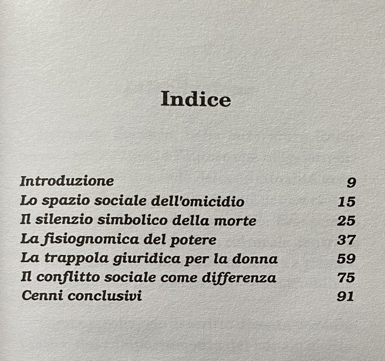 L'OMICIDIO IN SCIASCIA