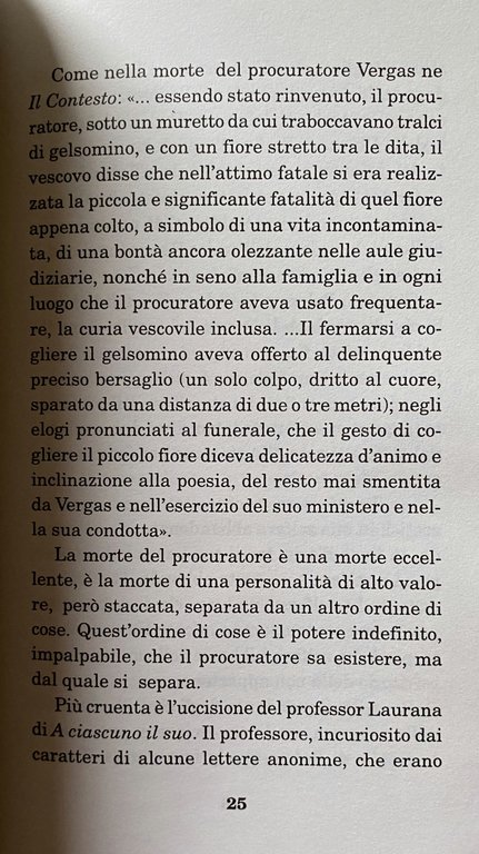 L'OMICIDIO IN SCIASCIA