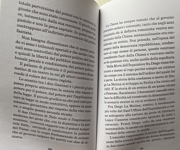 L'OMICIDIO IN SCIASCIA