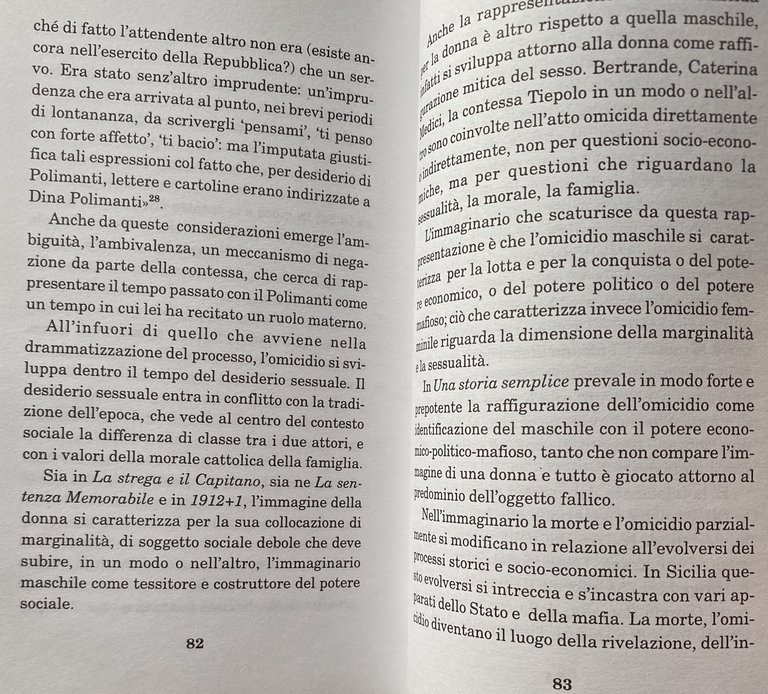 L'OMICIDIO IN SCIASCIA