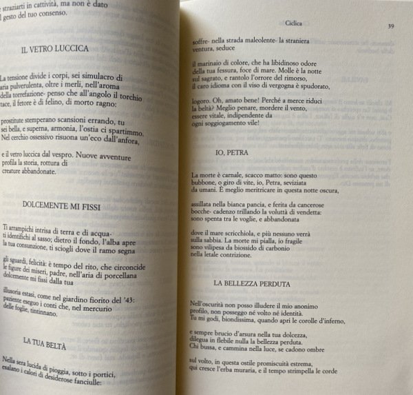 L'OPERA POETICA. VOLUME 1. SAGGI INTRODUTTIVI DI: GIORGIO BÀRBERI SQUAROTTI, …