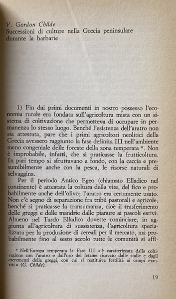 L'ORIGINE DELLO STATO NELLA GRECIA ANTICA. A CURA DI FAUSTO …