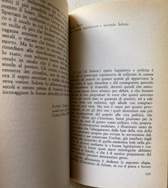 L'ORIGINE DELLO STATO NELLA GRECIA ANTICA. A CURA DI FAUSTO …