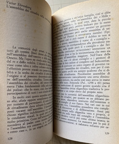 L'ORIGINE DELLO STATO NELLA GRECIA ANTICA. A CURA DI FAUSTO …