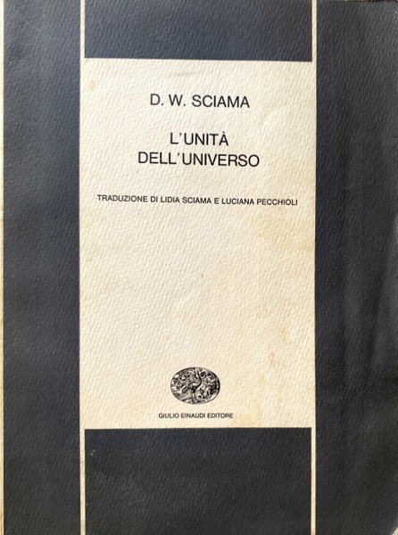 L'UNITÀ DELL'UNIVERSO