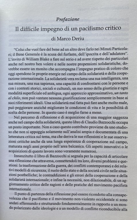 LA BALCANIZZAZIONE DELLO SVILUPPO. NUOVE GUERRE, SOCIETÀ CIVILE E RETORICA …