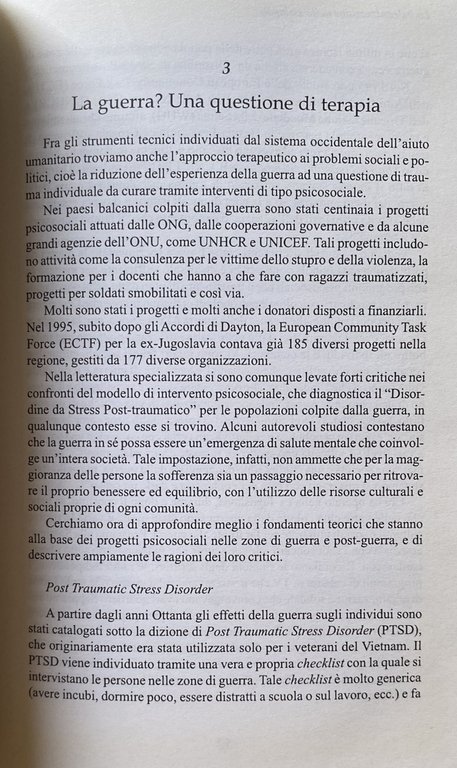 LA BALCANIZZAZIONE DELLO SVILUPPO. NUOVE GUERRE, SOCIETÀ CIVILE E RETORICA …