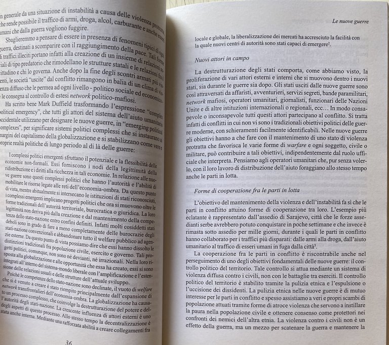 LA BALCANIZZAZIONE DELLO SVILUPPO. NUOVE GUERRE, SOCIETÀ CIVILE E RETORICA …