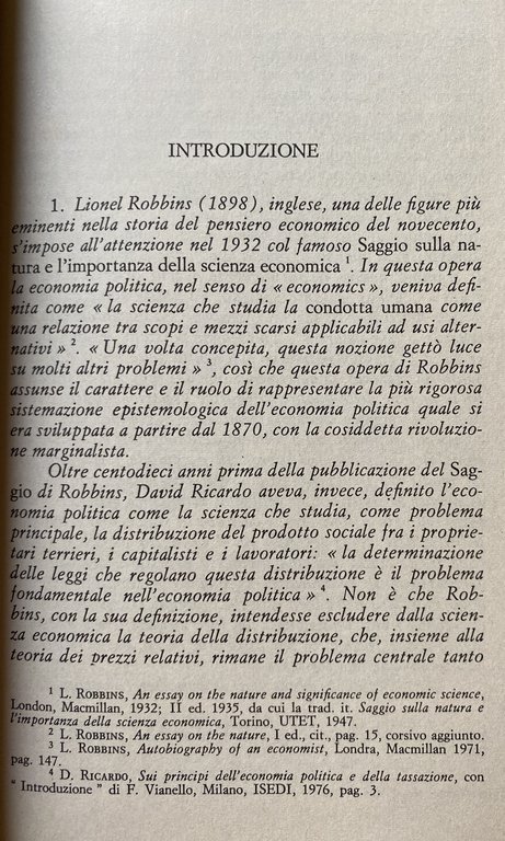 LA BASE ECONOMICA DEI CONFLITTI DI CLASSE