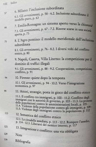 LA CITTADELLA ASSEDIATA. IMMIGRAZIONE E CONFLITTI ETNICI IN ITALIA