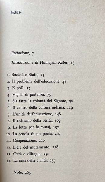 LA CIVILTÀ OCCIDENTALE E L'INDIA