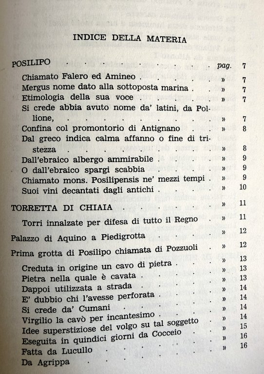 LA COLLINA DI POSILLIPO. Con 42 DISEGNI di ACHILLE GIGANTE | Immagine Gallery 24