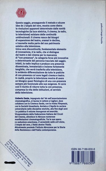 LA CON-PRESENZA. DAL TEATRO ALLA TELEVISIONE PASSANDO PER IL CINEMA