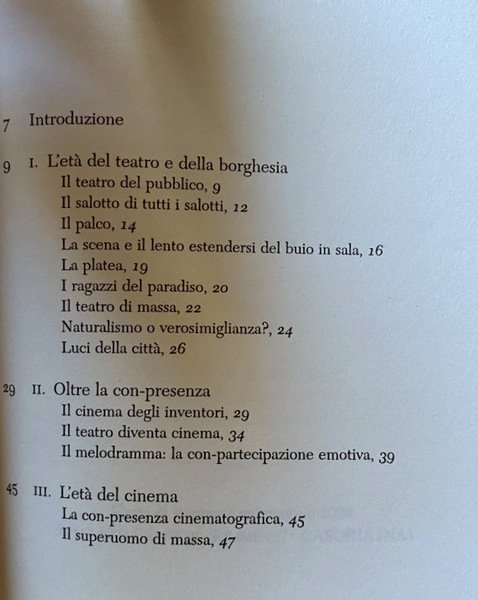 LA CON-PRESENZA. DAL TEATRO ALLA TELEVISIONE PASSANDO PER IL CINEMA