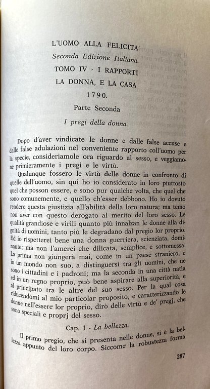 LA CONDIZIONE FEMMINILE IN PROSPETTIVA STORICO-PEDAGOGICA (CON ANTOLOGIA DI TESTI …