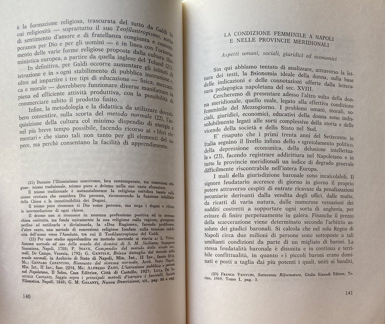 LA CONDIZIONE FEMMINILE IN PROSPETTIVA STORICO-PEDAGOGICA (CON ANTOLOGIA DI TESTI …