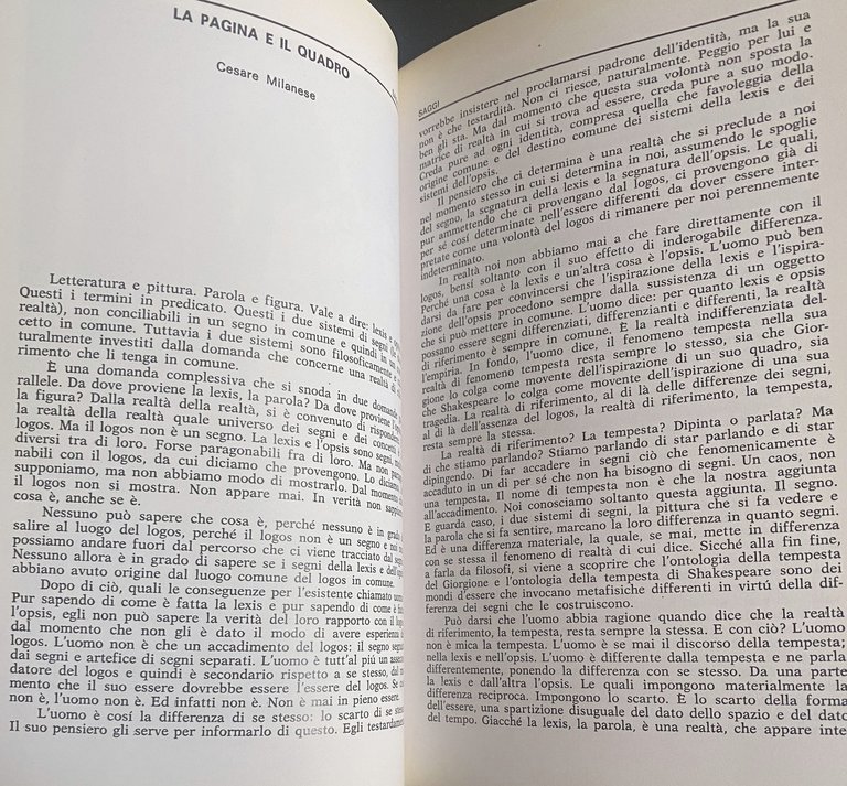 LA CORNICE. IL MOSTRO QUOTIDIANO. FIGURE TEORIA E CRITICA DELL'ARTE …