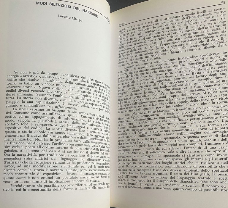 LA CORNICE. IL MOSTRO QUOTIDIANO. FIGURE TEORIA E CRITICA DELL'ARTE …