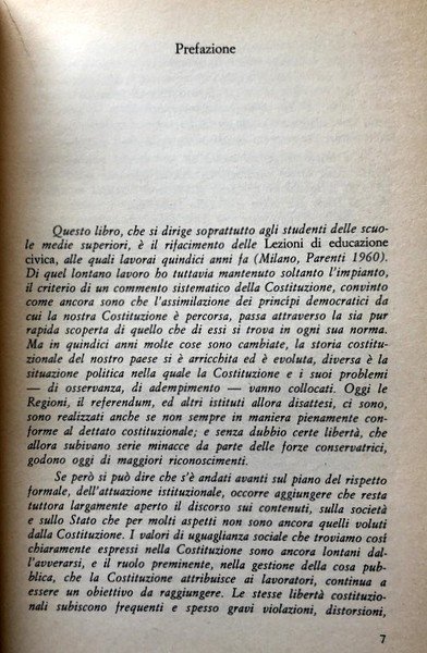 LA COSTITUZIONE E LO STATO