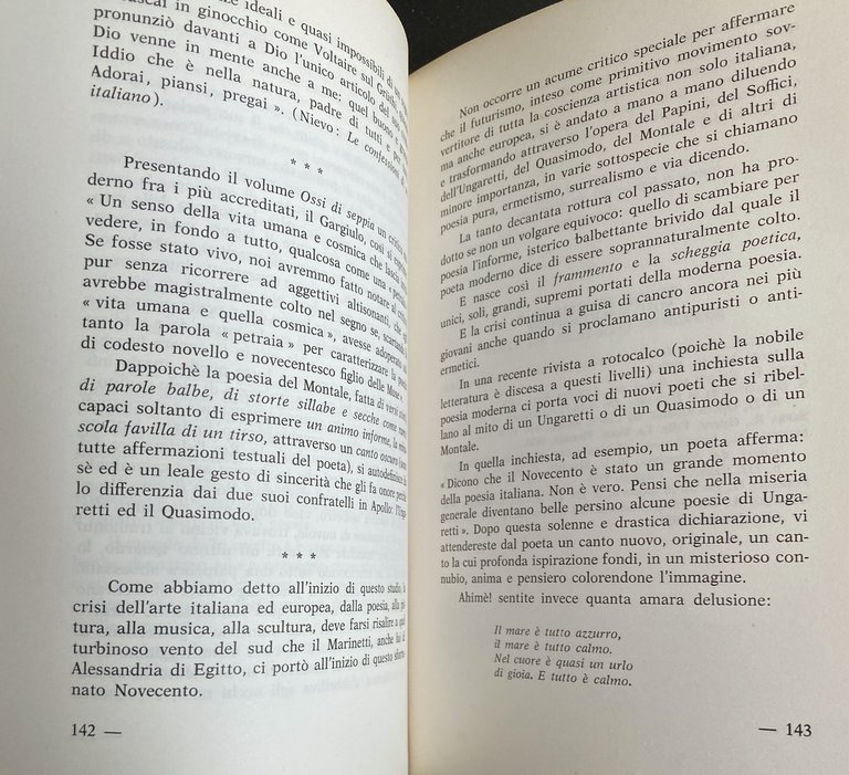 LA CRISI DELLA POESIA E DELLA CRITICA ITALIANA DEL NOVECENTO …