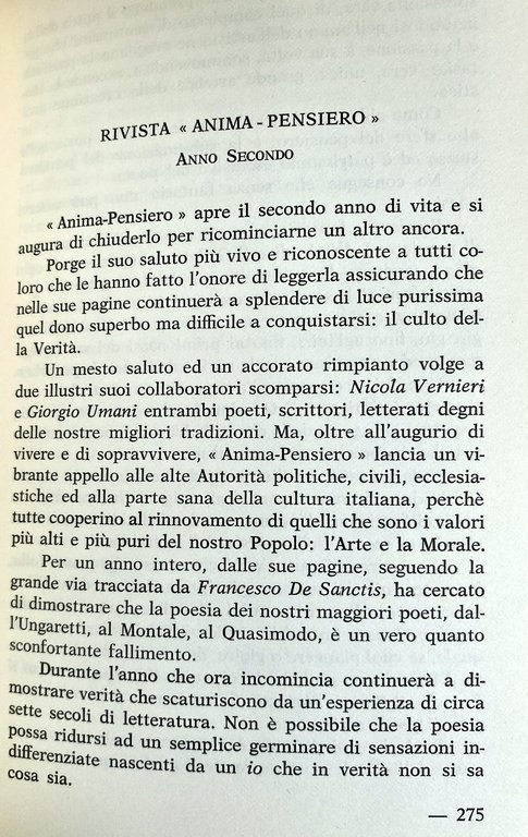 LA CRISI DELLA POESIA E DELLA CRITICA ITALIANA DEL NOVECENTO …