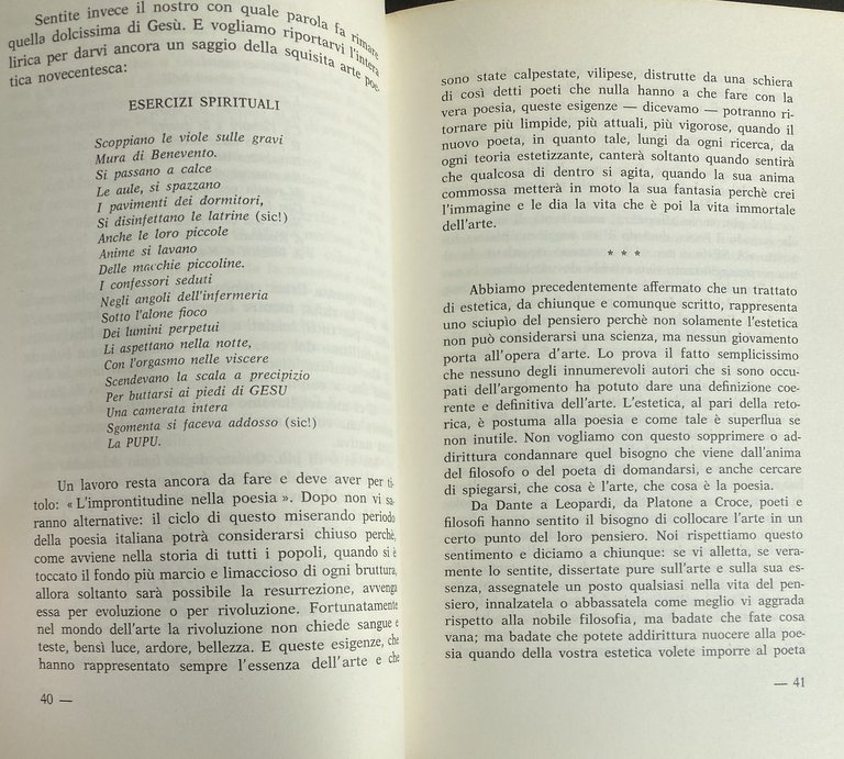 LA CRISI DELLA POESIA E DELLA CRITICA ITALIANA DEL NOVECENTO …