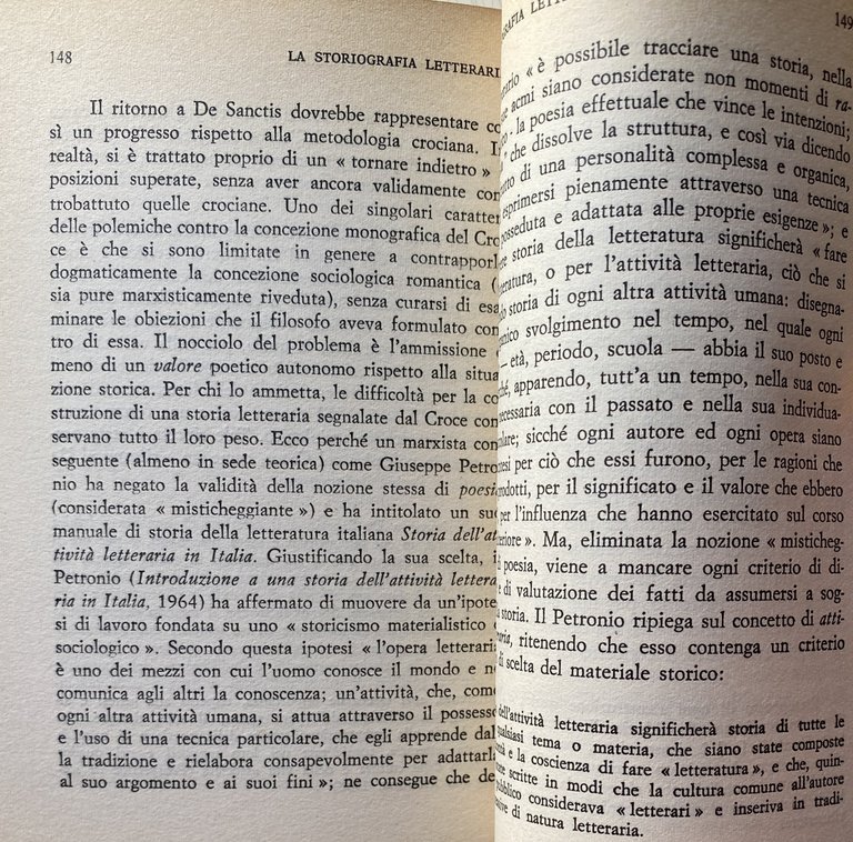 LA CRITICA LETTERARIA DEL NOVECENTO: ORIENTAMENTI E PROBLEMI