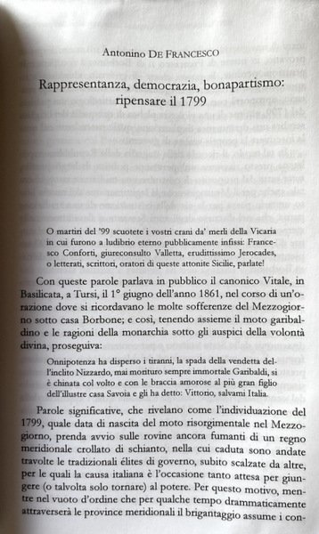 LA DEMOCRAZIA ALLA PROVA DELLA SPADA. ESPERIENZA E MEMORIA DEL …