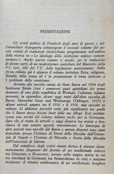 LA DEMOCRAZIA IMPROVVISATA. LA GERMANIA DAL 1918 AL 1922. A …