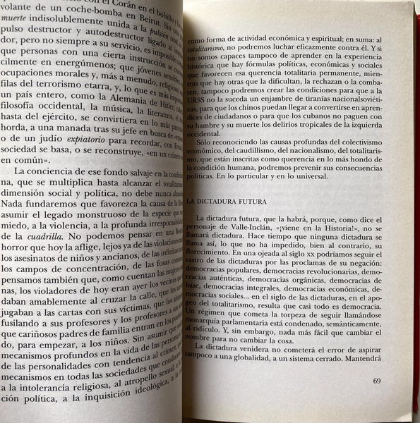 LA DICTADURA SILENCIOSA. MECANISMOS TOTALITARIOS EN NUESTRA DEMOCRACIA